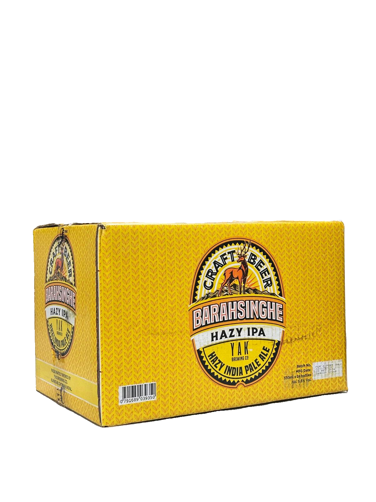 Barahsinghe Hazy IPA – Full Box (24 Bottles)