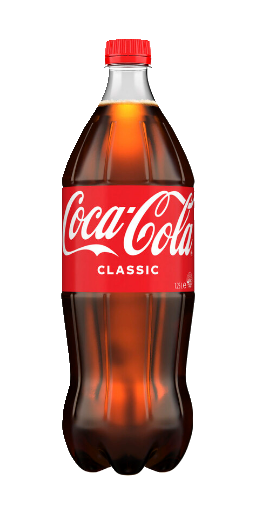 Coca-Cola Classic Soft Drink Bottle | 1.25L