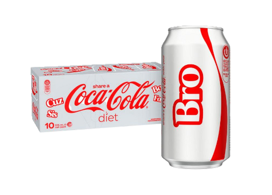 Coca-Cola Diet Soft Drink Multipack Cans 10x375mL | 10 Pack