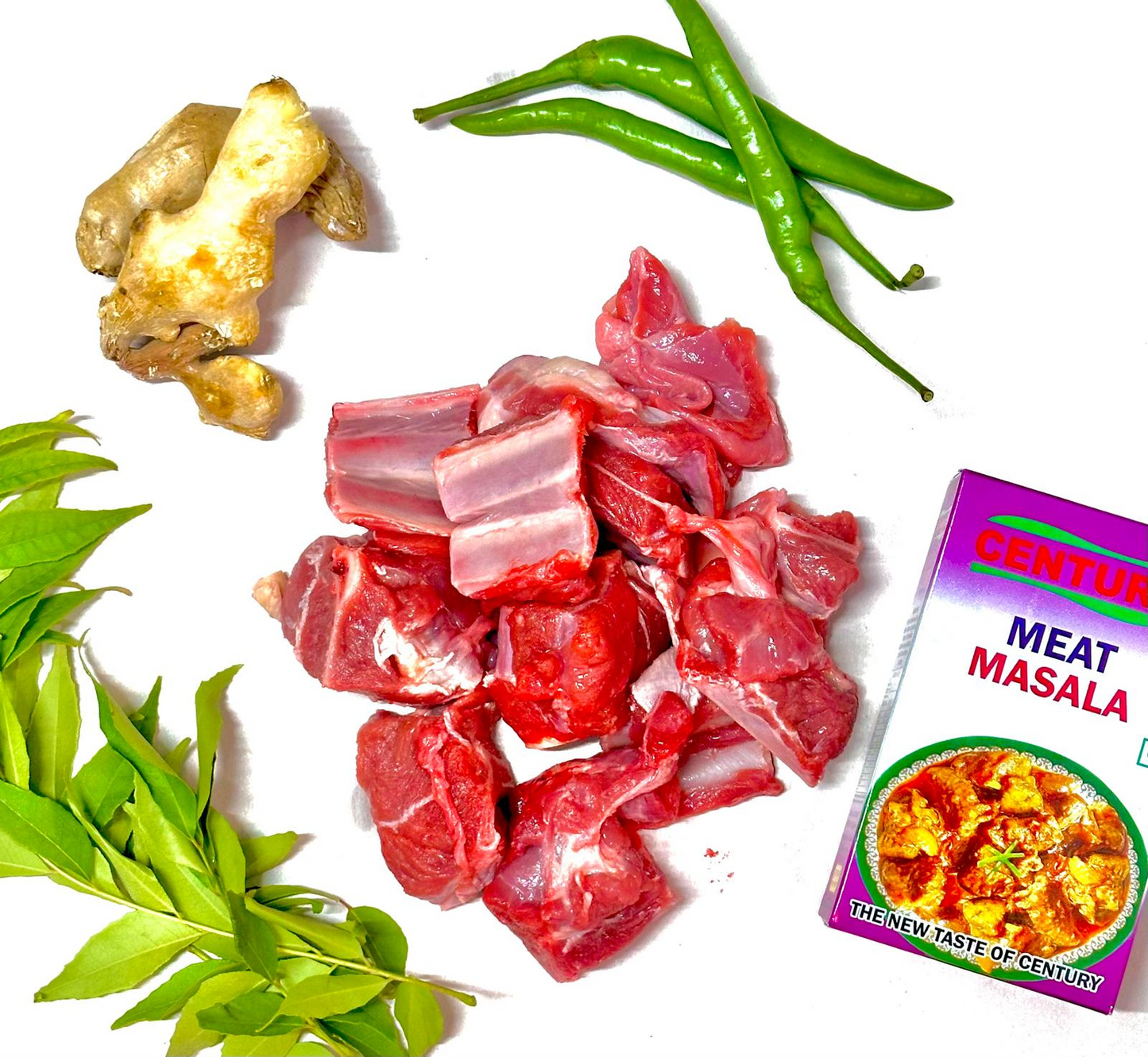 Goat Curry Pieces (Skin Off)