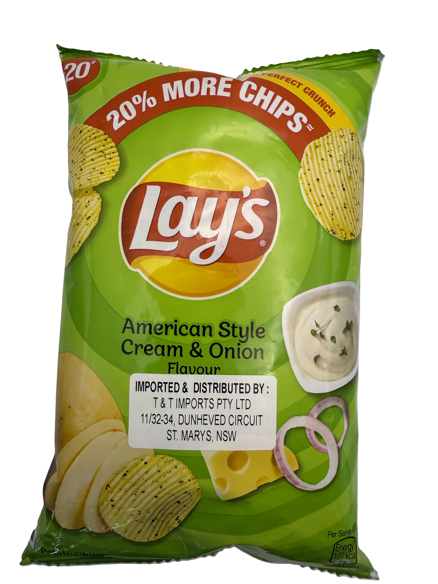 Lays American Style ( Cream n Onion) 90gm