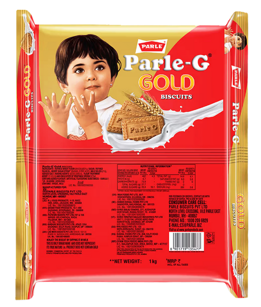 Parle G Gold Biscuits – 1kg