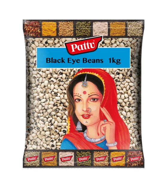 Pattu Black Eye Beans 1kg