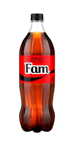 Coca-Cola Zero Sugar Soft Drink Bottle | 1.25L