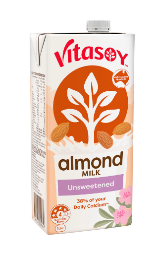 Vitasoy Unsweetened Almond UHT Milk 1L