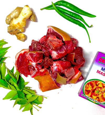 Goat Curry Pieces (Skin On)