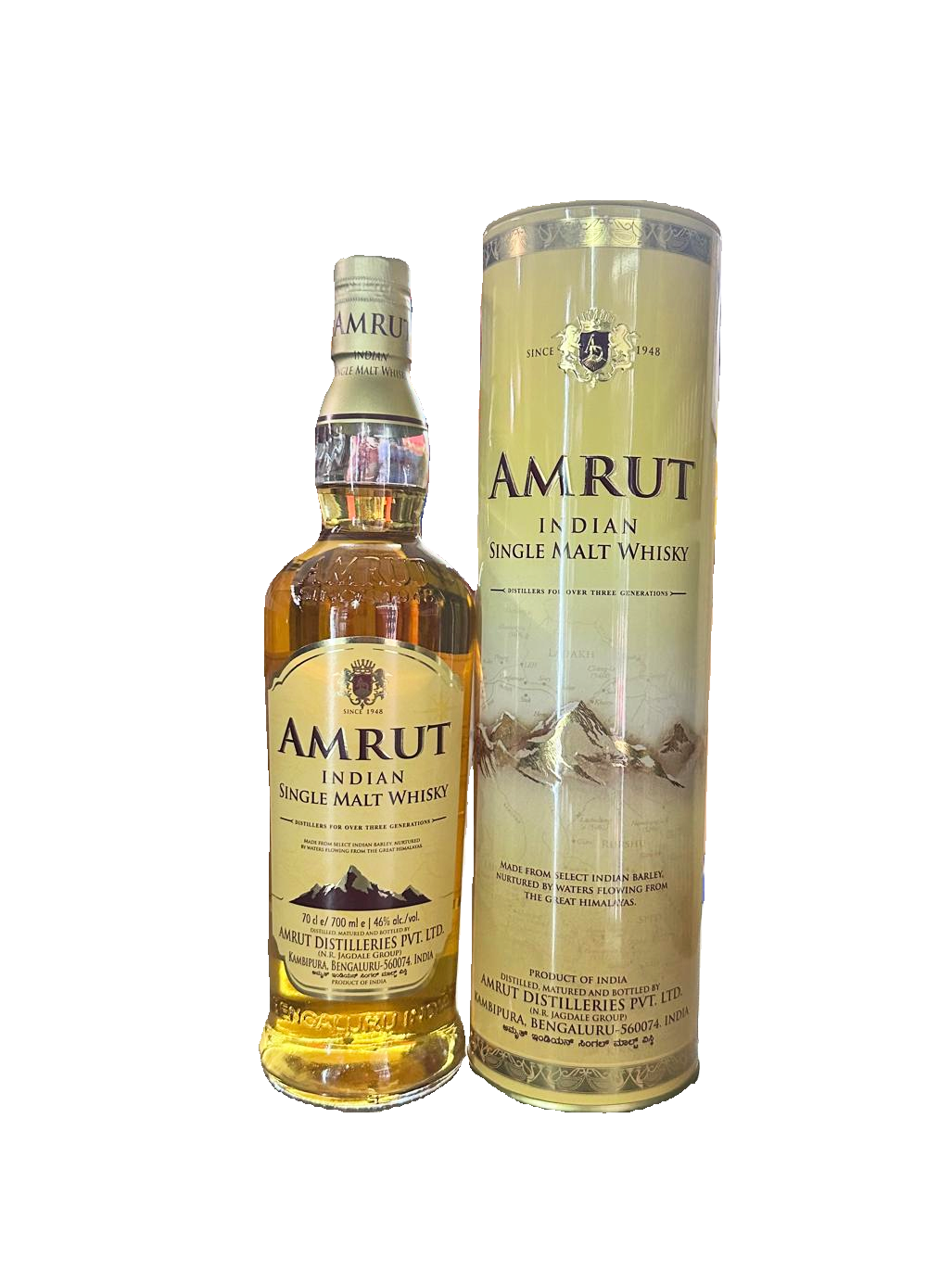 Amrut Indian Single Malt Whisky – 700ml