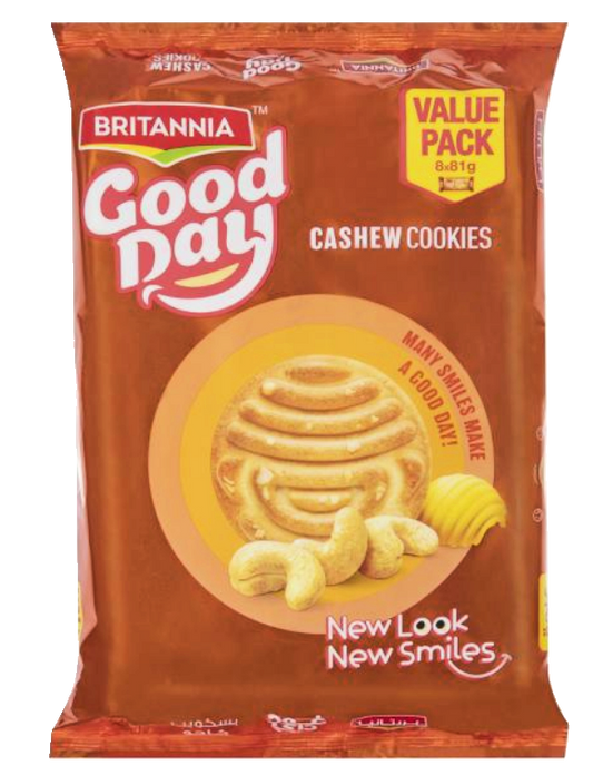 Britannia Good Day Cashew Cookies – 648g