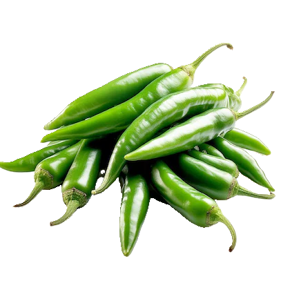 Fresh Green Chilli Pack