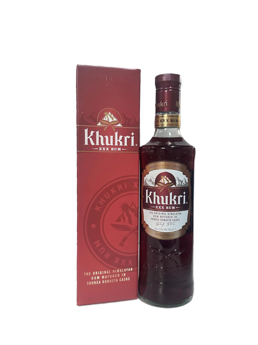 Khukuri XXX Rum – The Original Himalayan Rum (700ml)