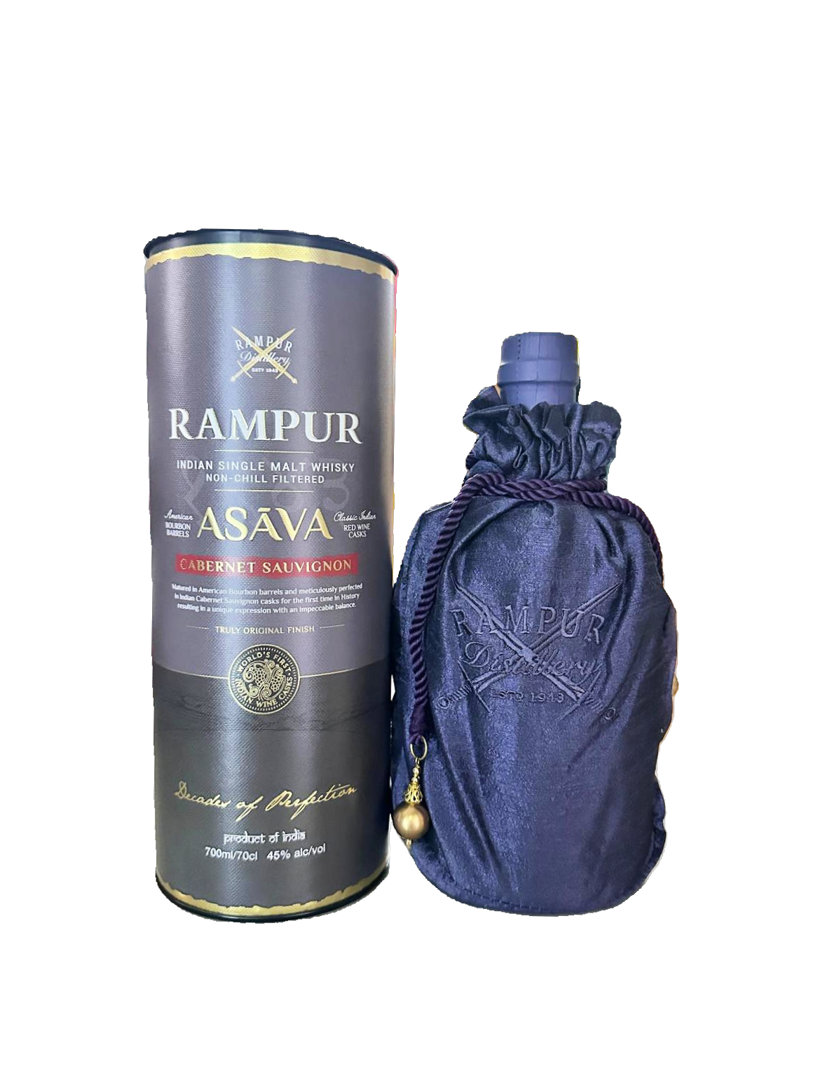 Rampur Asava Indian Single Malt Whisky – 700ml